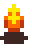Llama de la fogata