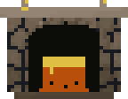 Library Fireplace