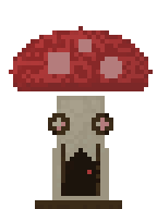Giant Mushroom House