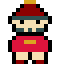 Guerreiro Samurai Pixel