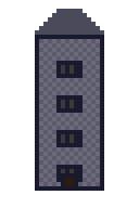 Prison Tower - Free 32×48 Pixel Sprite | FreeGameSprites