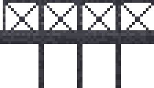 Railroad Bridge Trestle - Free 56×32 Pixel Sprite | FreeGameSprites