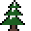 Snow Pine Tree